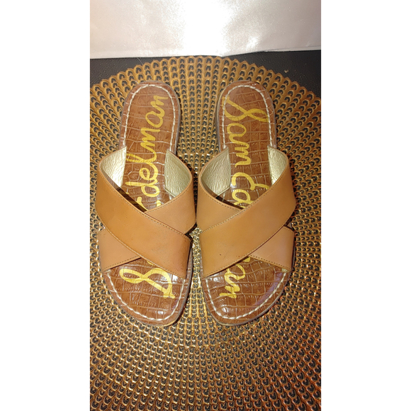 Sam Edelman Kora Leather Sandals Size 6.5M - Picture 2 of 4